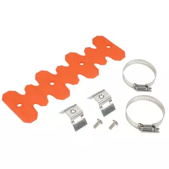 Глушитель выхлопной трубы 400 мм/220 мм, тепловой экран, защитная крышка для KTM SXF 450 EXCF 350 250 500 для BETA Honda Suzuki Husqvarna Yamaha