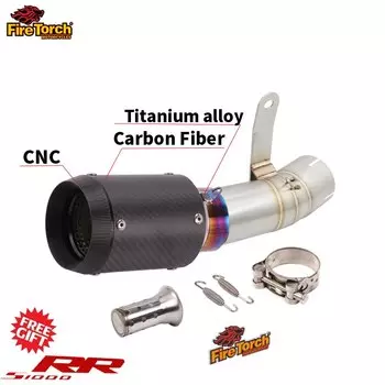 Глушитель выхлопной трубы для Мотоцикла BMW S1000RR S1000R 2019 2020 2021 2022 2023