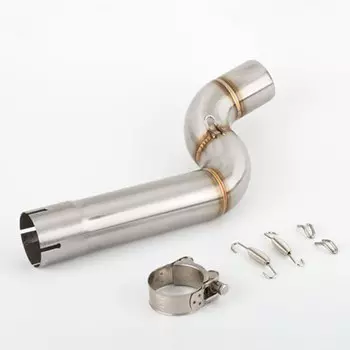 Глушитель выхлопной трубы мотоцикла, средний Соединительный труба 51 мм, Соединительная труба для BMW F900R F900XR F 900 R XR F900 R 2020 2021