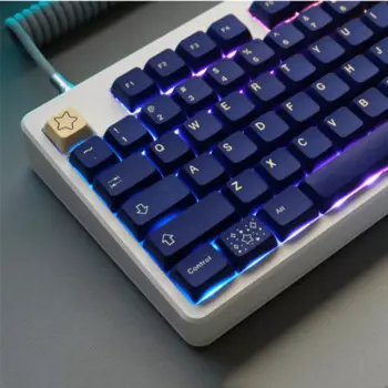 GMK Keycaps Красивая тема Stargaze краска Сублимация XDA профиль PBT для механической клавиатуры GH60 GK61 64 68 87 96 980 104 108