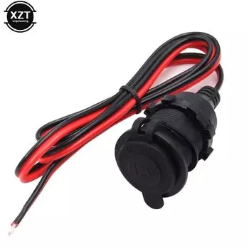 Гнездо для автомобильного прикуривателя, 12/24 В постоянного тока, женское автомобильное зарядное устройство, гнездо для прикуривателя, автомобильный аксессуар, адаптер для сигары