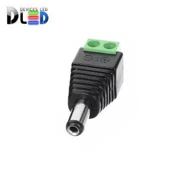 Гнездовой разъем для кабеля питания постоянного тока DC 5,5x2,1mm DLED