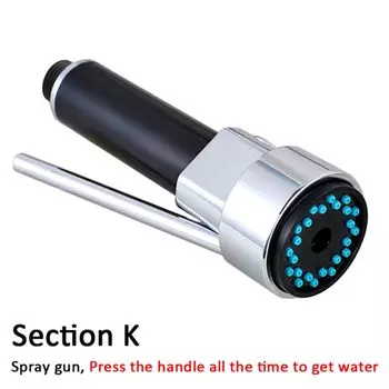 Gnimauhz кухонный смеситель XH115 распылитель для крана