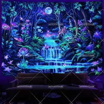 Гобелен FFO Черный свет галактика