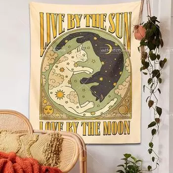 Гобелен ФFO Солнечная Луна Таро