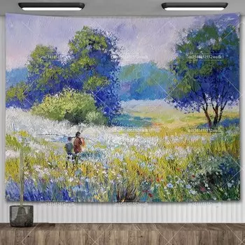 Гобелен с изображением Клода Моне FFO