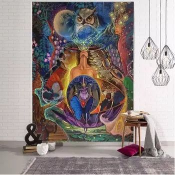 Гобелен ZHENZHENRISHANG психоделический