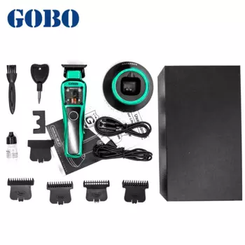 GOBO машинка для стрижки обновленный векторный двигатель для профессиональных волос 9000 об/мин