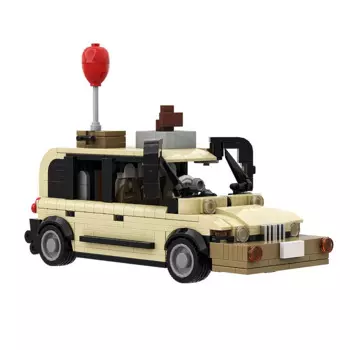 Gobrick MOC знаменитый автомобиль Rover, модель автомобиля, суперкар, строительные блоки, кирпичи для детей, взрослые, подарок, обучающие игрушки