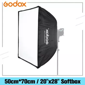 Godo x 50 см * 70 см/20 "x 28" прямоугольный зонт-софтбокс с креплением Bowens Speedring для софтбокса Speedlite Photo строб студия