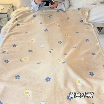 Goghvinci Флисовый плед коралловый