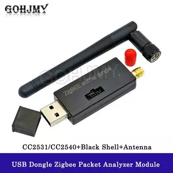GOHJMY CC2531/CC2540 USB-ключ для анализа протоколов Zigbee