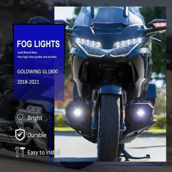 1800, пара светодиодных противотуманных фар Gold Wing GL для мотоцикла Honda Goldwing GL1800 2018 2019 2020 2021