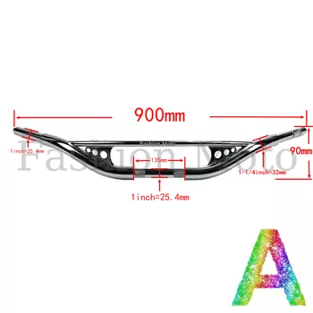 Голливудские мотоциклетные Рули, 1-1/4 дюйма, для Harley Dyna Fat Boy, уличные Рули Bob Softtail slim Low Rider