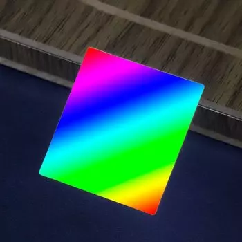 Голографическая дифракционная решетка ZUIDID 36x38 мм 600 линий