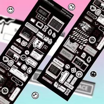 Голографическая наклейка для скрапбукинга