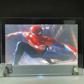 Голографическая пленка, самоклеящаяся 3D молочно-белая задняя проекционная пленка для экрана, противолюминиевое умное оконное стекло, реклама