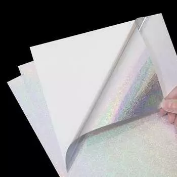 Голографическая самоклеящаяся бумага Coupleasy 7054 A4 20 листов