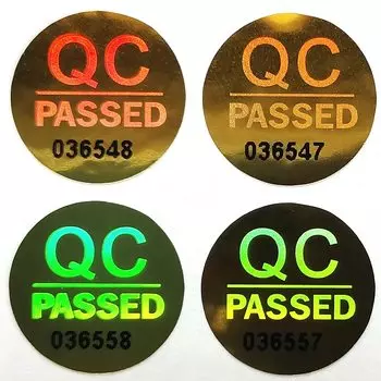 Голографические наклейки QC XMYLNG 100 шт.