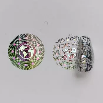 Голографические наклейки TLK 20x20 мм 2000 шт