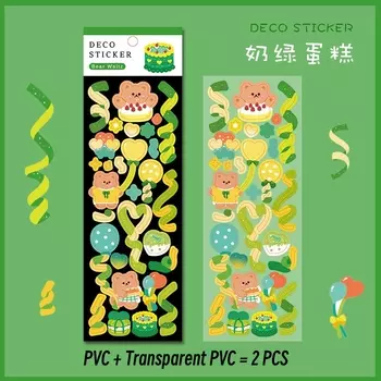 Голографические наклейки Уtalo милые медвежата