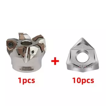 Головка фрезерная MFWN MFWN900D, 63, 80, 100, 125, 160, ударопрочная