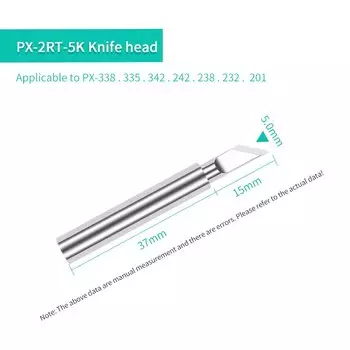 Головка паяльника серии KILDUO px-2rt, совместимая с электрическим паяльником GOOT PX-201 232 238 242 335 336 338 342