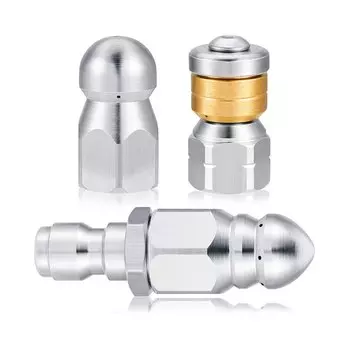 Головка распылителя 1/4 дюйма, нержавеющая сталь, высокоточный очиститель, сливной шланг, шланг для распыления, NozzleTools