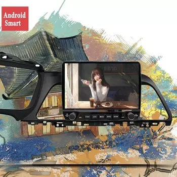 Головное устройство для Hyundai Sonata 7 LF 9 2014-2017 Автомобильный радиоприемник Мультимедийный видеоплеер Навигация GPS Android 14.0 Без 2din 2 din DVD