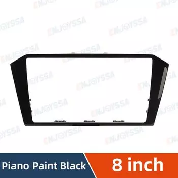 Головное устройство MIB 3, черная краска, Панель рамы, облицовки CD, панель, облицовка коробки, 9,2 дюйма, 8,0 дюйма, оригинал для VW Passat B8 2018 --