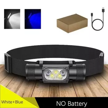 Головной фонарь ANYIGEDEJU белый+синий