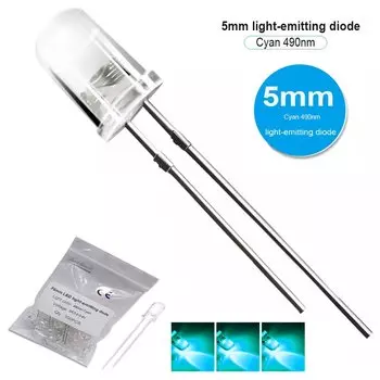 Голубой 5 мм светодиод OEING F5MM LED diode