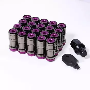 Гоночные Колесные гайки M12xP1.25/ M12xP1.5, скрытая формула гептагона, стальные колеса стопорные гайки Acorn Rim, закрытый конец 20 шт./компл.