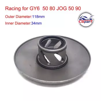 Гоночный 6-канальный крутящий момент, скользящий двигатель, муфта GY6 50CC 60CC 80CC DIO JOG 50 90 100 Keeway, Скутер ATV багги детали