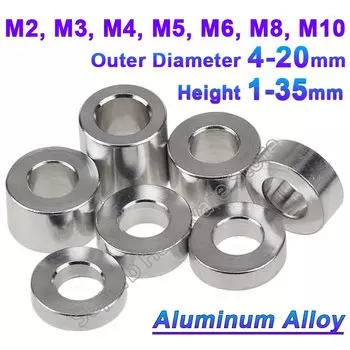 GooBetter алюминиевые втулки M2-M10