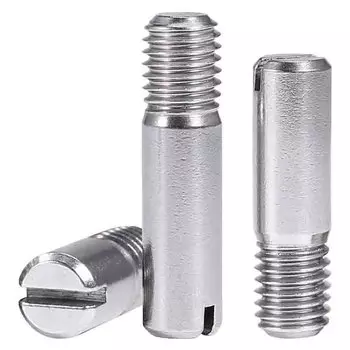 GooBetter Цилиндрические штыри с внешней резьбой M2-M10 304 нержавеющая сталь