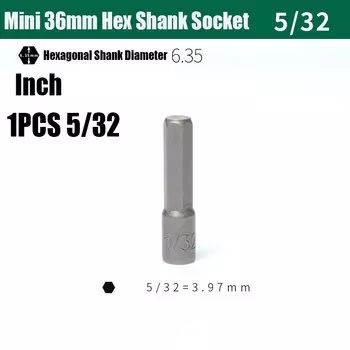 GooBetter Мини ударная шестигранная головка 4-13 мм