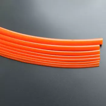 GooBetter Полиуретановый круглый приводной ремень красный 1.5/2/2.5/3/3.5/4/5/6/7/8/9/10/12/15 мм