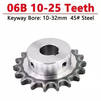 GooBetter стальная цепная шестерня 06B 32 зуба