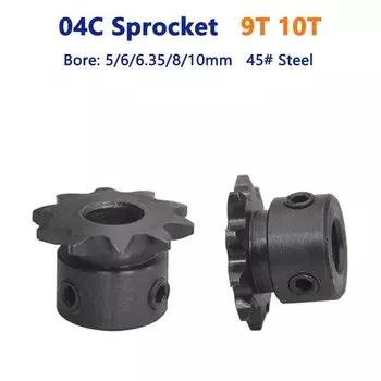 GooBetter Стальная шестерня для роликовой цепи 9T 10T