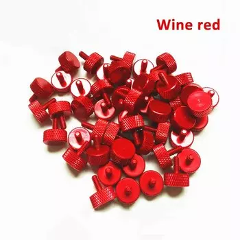 GooBetter Винты с накатанной головкой M2-M6 из алюминия