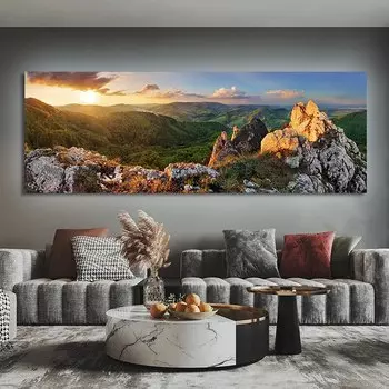 Горный пейзаж картина на холсте RELIABLI ART