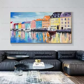 Городские пейзажи на холсте RELIABLI ART