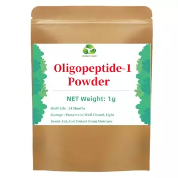Горячая поставка 99% Oligopeptide-1 порошок для ухода за кожей отбеливание, солнцезащитный крем, удаление морщин, противостояние старению и акне