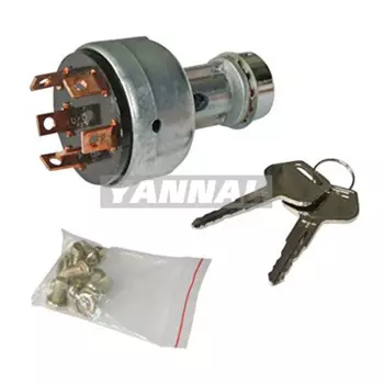 Горячая Распродажа для KOMATSU PC200-2/3/5 выключатель зажигания экскаватора с двумя клавишами