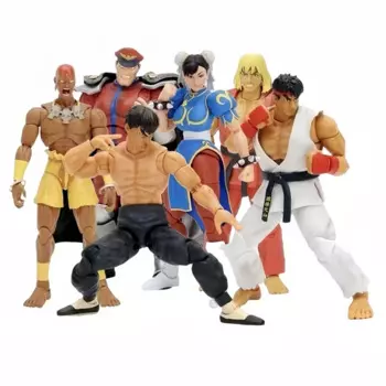 Горячая Распродажа Jada Toys Street Fighter Ii: Чун-ли Кен дхаизим м. Бизон Финальные соперники 1/12 Dhalsim аниме модель игрушка рождественские подарки