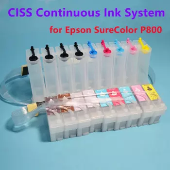 Горячая США T8501-T8509 СНПЧ Непрерывная система подачи чернил для Epson SureColor P800 пустой картридж совместимый для DTF принтер