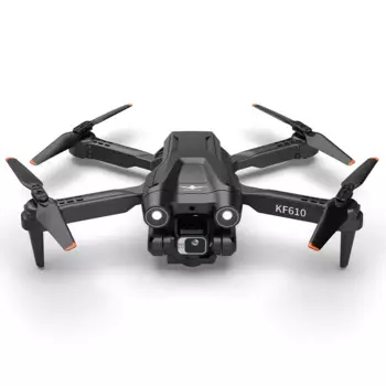 Горячий KF610 PRO RC Dron 2023, бесщеточный двигатель, инфракрасный квадрокоптер для предотвращения препятствий, 4K, двойная камера, Wi-Fi, FPV, оптический поток, квадрокоптер