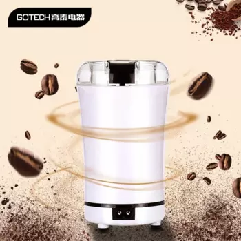 Gotech M150A Кофемолка для кофейных зерен Маленькая портативная домашняя электрическая кофемолка с лезвием 100 В-240 В 150 Вт