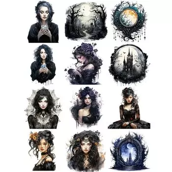 Готические наклейки TIAMECH